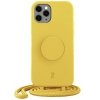 Etui JE PopGrip iPhone 11 Pro 5,8 żółty/rabbit`s paw 30052 (Just Elegance)