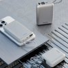 PowerBank 4w1 Bazic Fusion Mini 20000mAh kabel USB-C/Lightning szary
