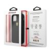 Ferrari FESPEHCP12MBK iPhone12/12 Pro 6,1 czarny/black hardcase On Track Perforated