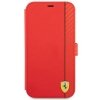 Ferrari FESAXFLBKP13SRE iPhone 13 mini 5,4 czerwony/red book On Track Carbon Stripe