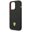Ferrari FEHCP14LSIBBK iPhone 14 Pro 6,1 czarny/black hardcase Silicone Metal Logo
