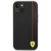 Ferrari FEHCP14SAXBK iPhone 14 / 15 / 13 6.1 czarny/black hardcase Carbon