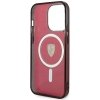 Ferrari FEHMP14LURKR iPhone 14 Pro 6,1 czerwony/red hardcase Translucent Magsafe