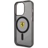 Ferrari FEHMP14XURKK iPhone 14 Pro Max 6.7 czarny/black hardcase Translucent Magsafe