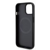 Ferrari FEHMP15SPTEK iPhone 15 / 14 / 13 6.1 czarny/black hardcase Carbon Metal Logo MagSafe