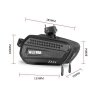 WILDMAN Etui/sakwa pod siodełko L ES7 1.2L uchwyt rowerowy czarna/black