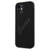 Guess GUHCP12SLSVSBK iPhone 12 mini5,4 czarny/black hardcase Script Vintage