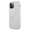 Guess GUHCP12LLSVSCR iPhone 12 Pro Max6,7 kremowy/cream hardcase Script Vintage
