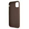 Guess GUHCN614GDBR iPhone 11 / Xr 6,1brązowy/brown hardcase 4G Stripe