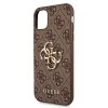 Guess GUHCN614GMGBR iPhone 11 6,1 / Xr brązowy/brown hardcase 4G Big Metal Logo