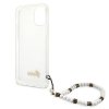 Guess GUHCP12MKPSWH iPhone 12/12 Pro 6,1 Transparent hardcase White Pearl
