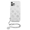 Guess GUHCP12LKSPESI iPhone 12 Pro Max6,7 srebrny/silver hardcase Peony Chain Collection