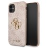 Guess GUHCN614GMGPI iPhone 11 6,1/ Xr różowy/pink hardcase 4G Big Metal Logo
