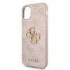 Guess GUHCN614GMGPI iPhone 11 6,1/ Xr różowy/pink hardcase 4G Big Metal Logo