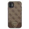 Guess GUHCN61PU4GHBR iPhone 11 6,1 / Xr6,1 brązowy/brown hardcase 4G Triangle Collection