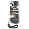Guess GUHCP13SKCABBK iPhone 13 mini 5,4 czarny/black hardcase Camo Strap Collection