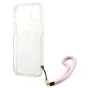 Guess GUHCP13MKCABPI iPhone 13 / 14 / 156.1 różowy/pink hardcase Camo Strap Collection