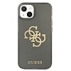 Guess GUHCP13SPCUGL4GBK iPhone 13 mini5,4 czarny/black hard case Glitter 4G Big Logo