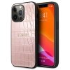Guess GUHCP13LPCRBPI iPhone 13 Pro / 136,1 różowy/pink Croco Strap Collection