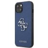 Guess GUHCP13SSA4GSBL iPhone 13 mini 5,4 niebieski/blue hardcase Saffiano 4G Metal Logo