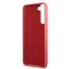 Guess GUHCS22MLSLMGFU S22+ S906fuksja/fuchsia hardcase Silicone Script Metal Logo