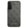 Guess GUHCS22SG4GFGR S22 S901szary/grey hard case 4G Metal Gold Logo