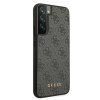 Guess GUHCS22SG4GFGR S22 S901szary/grey hard case 4G Metal Gold Logo