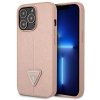 Guess GUHCP13LPSATLP iPhone 13 Pro/ 13 6,1 różowy/pink hardcase SaffianoTriangle Logo