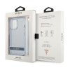 Guess GUHCP13LHTSGSB iPhone 13 Pro / 13 6,1 niebieski/blue hardcase Translucent Stap