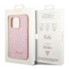 Guess GUHCP14XHGGSHP iPhone 14 Pro Max6,7 różowy/pink hard case Glitter Script