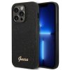 Guess GUHCP14LHGGSHK iPhone 14 Pro 6,1 czarny/black hard case Glitter Script