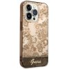 Guess GUHCP14LHGPLHC iPhone 14 Pro 6,1 ochre hardcase Porcelain Collection