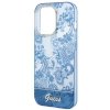 Guess GUHCP14LHGPLHB iPhone 14 Pro 6,1 niebieski/blue hardcase Porcelain Collection