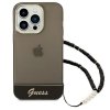 Guess GUHCP14XHGCOHK iPhone 14 Pro Max 6,7 czarny/black hardcase Translucent Pearl Strap