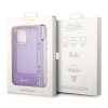 Guess GUHCP14LHGCOHU iPhone 14 Pro 6,1 fioletowy/purple hardcase Translucent Pearl Strap