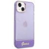 Guess GUHCP14SHGCOU iPhone 14 / 15 / 13 6.1 fioletowy/purple hardcase Translucent