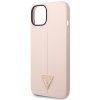 Guess GUHCP14MSLTGP iPhone 14 Plus / 15 Plus 6.7 różowy/pink hardcase Silicone Triangle