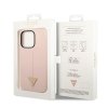 Guess GUHCP14LSLTGP iPhone 14 Pro 6,1 różowy/pink hardcase Silicone Triangle