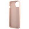 Guess GUHCP14MPSATLP iPhone 14 Plus / 15 Plus 6.7 różowy/pink hardcase SaffianoTriangle Logo
