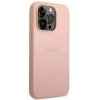 Guess GUHCP14LPSASBPI iPhone 14 Pro 6,1 różowy/pink Saffiano Strap