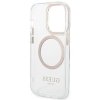 Guess GUHMP14XHTRMD iPhone 14 Pro Max6,7 złoty/gold hard case Metal Outline Magsafe