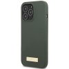 Guess GUHMP13LSPLA iPhone 13 Pro / 13 6,1 zielony/khaki hard case Silicone Logo Plate MagSafe