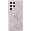 Guess GUHCS23L4GMGPI S23 Ultra S918różowy/pink hardcase 4G Big Metal Logo