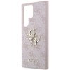 Guess GUHCS23L4GMGPI S23 Ultra S918różowy/pink hardcase 4G Big Metal Logo