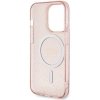Guess GUHMP14XHCMCGP iPhone 14 Pro Max 6.7 różowy/pink hardcase Glitter Gold MagSafe