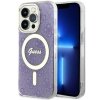 Guess GUHMP14LH4STU iPhone 14 Pro 6.1 purpurowy/purple hardcase 4G MagSafe