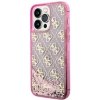 Guess GUHCP14XLC4PSGP iPhone 14 Pro Max 6.7 różowy/pink hardcase Liquid Glitter 4G Transculent