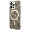 Guess GUHMP13LH4STW iPhone 13 Pro / 136.1 brązowy/brown hardcase 4G MagSafe