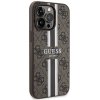 Guess GUHMP13XP4RPSW iPhone 13 Pro Max 6.7 brązowy/brown hardcase 4G Printed Stripes MagSafe