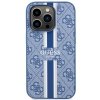 Guess GUHMP14XP4RPSB iPhone 14 Pro Max 6.7 niebieski/blue hardcase 4G Printed Stripes MagSafe